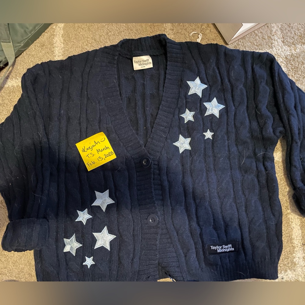 Official Taylor Swift Midnights Cardigan xs/sm